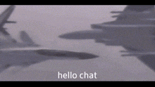 Ace Combat Hello Chat GIF - Ace Combat Hello Chat Hello Chat Meme GIFs