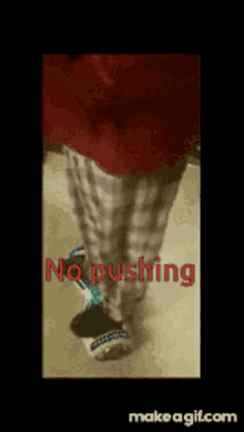 No Pushing Pushing GIF - No Pushing Pushing Fell Down GIFs