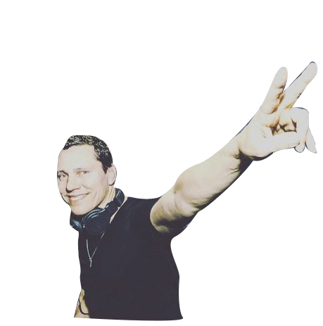 Peace Out Tiesto Sticker - Peace Out Tiesto See Ya Stickers