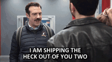 Ted Lasso Shipping GIF - Ted Lasso Shipping Shipping You Two GIFs
