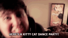 Kitty Cat Dance Party Jontron GIF