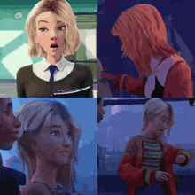 Spider Man Across The Spider Verse Gwen Stacy GIF