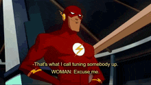 The Flash Model Citizen GIF - The Flash Model Citizen Justice League Crisis On Two Earths GIFs