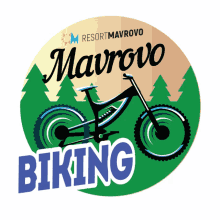 mavrovo logo travel destination adventure biking