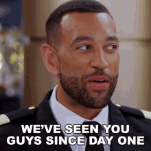 Weve Seen You Guys Since Day One Matt Mitcham GIF - Weve Seen You Guys Since Day One Matt Mitcham The Real Love Boat GIFs