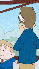 George Hw Bush Lil Bush GIF - George Hw Bush Lil Bush Go To Your Room GIFs