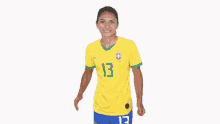 jogadora forte vamos brasil brazil futbol feminina