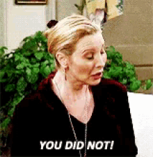 Say Whaaaat GIF - Phoebe Friends You Did Not GIFs
