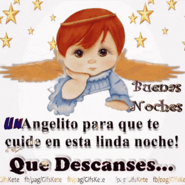 Angel Goodnight GIF - Angel Goodnight Buenas Noches - Discover & Share GIFs