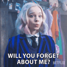 Will You Forget About Me Enid Sinclair GIF - Will You Forget About Me Enid Sinclair Emma Myers GIFs