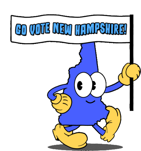 Vote2022 Nh Vote Sticker - Vote2022 Nh Vote Nh Election Stickers