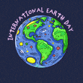 International Earth Day April 22 GIF