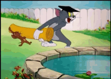 Tom And Jerry Bff GIF - Tom And Jerry Bff Throw GIFs