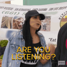Are You Listening Destiney Rose GIF - Are You Listening Destiney Rose Shahs Of Sunset GIFs