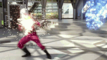 Blue Buster Transformation GIF - Blue Buster Transformation Tokumei Sentai Go Busters GIFs