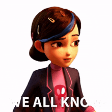 we all know claire nu%C3%B1ez trollhunters tales of arcadia were all aware its no secret