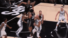 San Antonio Spurs Jeremy Sochan GIF - San Antonio Spurs Jeremy Sochan Dunk GIFs