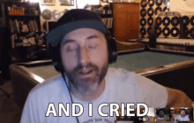 And I Cried Shawn Chatfield GIF - And I Cried Shawn Chatfield Sad GIFs