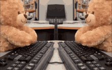 Bears Typing To Eachother GIF - Bears Typing To Eachother GIFs