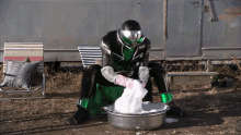 Kamen Rider Wizard Washing GIF
