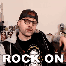 Rock On Jared Dines GIF - Rock On Jared Dines Keep Rocking It GIFs