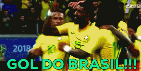 Gol Do Brasil, Futebol, Brasileiro, Comemora GIF - Brazil Goal Soccer GIFs