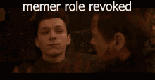 Memer Memer Role GIF - Memer Memer Role Tom Holland GIFs