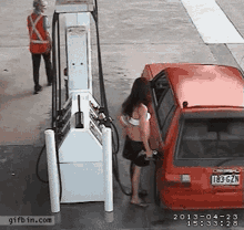 stealing funny fail petrol