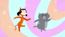 Kitty Is Not A Cat Dance GIF - Kitty Is Not A Cat Dance Happy GIFs