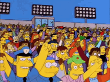 Simpsons Soccer GIF - Simpsons Soccer Crowd GIFs