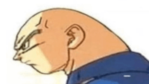 Bald Vegeta GIF - Bald vegeta - Discover & Share GIFs