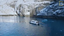 fishing boat gordon ramsay uncharted mountain range glaciers