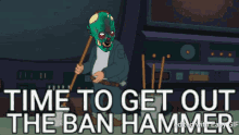 Ban Hammer GIF - Ban Hammer Metazombies GIFs