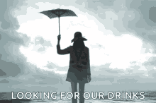 Looking For Our Drinks Spinning GIF - Looking For Our Drinks Spinning Umbrella GIFs