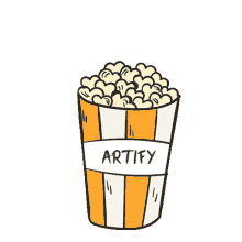 popcorn cinema movie serie artify