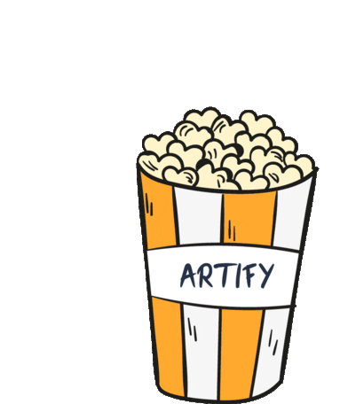 Popcorn Cinema Sticker - Popcorn Cinema Movie Stickers
