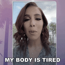 My Body Is Tired Ashley Snell GIF - My Body Is Tired Ashley Snell Basketball Wives Orlando GIFs
