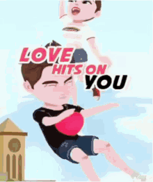 Love Hits On You Lignon GIF - Love Hits On You Lignon Lou GIFs