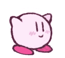 waddle kirby walking going for a walk omw