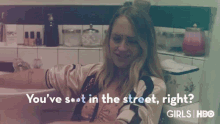 Who Hasn'T GIF - Jemima Kirke Poop Youve Shit In The Street Right GIFs