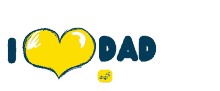love yellow dad father daddy
