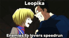 leopika hxh enemies to lovers