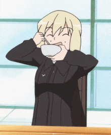 World Witches Strike Witches GIF - World Witches Strike Witches Erica Hartmann GIFs