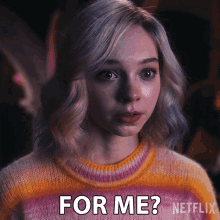 For Me Enid Sinclair GIF - For Me Enid Sinclair Emma Myers GIFs