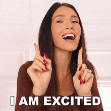 I Am Excited Shea Whitney GIF - I Am Excited Shea Whitney I'M Thrilled GIFs