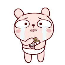 sad cute rabbit emoji cry