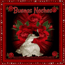Buenas Noches Flowers GIF