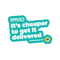 Checkers Sixty60 Cheaper To Get It Delivered Sticker