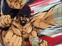 Fist Of The North Star GIF - Fist Of The North Star Hokutonoken Punch GIFs