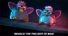 The Mitchells Vs The Machines Furby GIF - The Mitchells Vs The Machines Furby Behold The Twilight Of Man GIFs